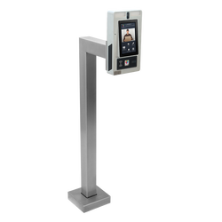 PEDESTAL PRO 33PED-BUT-002-304 45  Stainless Pedestal - ButterflyMX 7  Surface Video Intercom Fashion