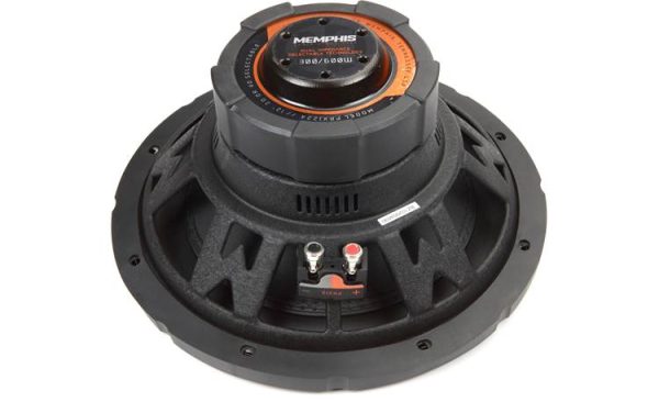 Memphis Audio PRX1224 Power Reference Series 12  dual voice coil component subwoofer — selectable 2- or 4-ohm impedance Discount