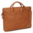 iCruze Elite Slim 15 inch Messenger Bag Tan Hot on Sale