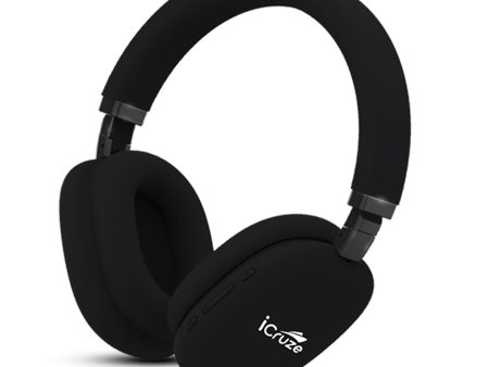 iCruze Comfy Wireless Headphone (Black) For Sale