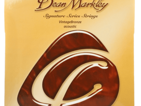 Dean Markley 2008 Extra Light Vintage bronze Acoustic Guitar Strings 10-47 Online now