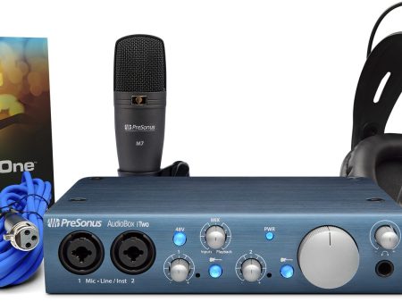 Presonus AudioBox iTwo Studio Mobile Recording Package on Sale