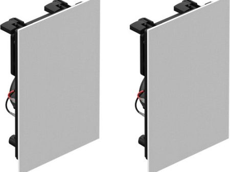 Sonos INWLLWW1 Architectural 6-1 2  Passive 2-Way In-Wall Speakers (Pair) White Cheap