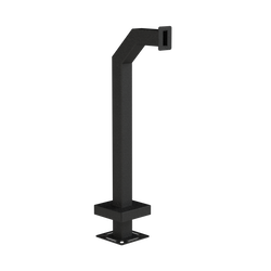 PEDESTAL PRO 33PE1-PPRO-02-CRS 42  Heavy Duty Gooseneck Pedestal - Single Gang Mullion (Narrow) Online Hot Sale