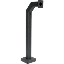 PEDESTAL PRO 42-3-12 42  Heavy Duty Steel Gooseneck Pedestal Fashion