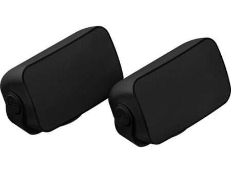 IN STOCK! Sonos OUTDRWW1BLK Architectural 6-1 2  Passive 2-Way Outdoor Speakers (Pair) Black Cheap