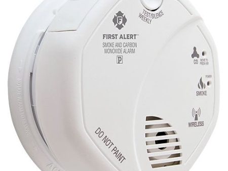 First Alert ZCOMBO-G Z-Wave Enabled Battery Smoke and Carbon Monoxide Combo Alarm, Works with the Ring Alarm Security Kit Online Sale