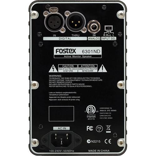 Fostex 6301ND Active Monitor Speaker 20W D-Class (Single) - 4  on Sale