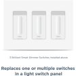 IN STOCK! BRILLIANT SMART DIMMER SWITCH BHS120US-GR1 (Gray) Online Sale