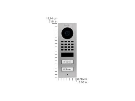 Doorbird DB-D1102V FLUSH MOUNT IP Video Intercom System, PoE on Sale