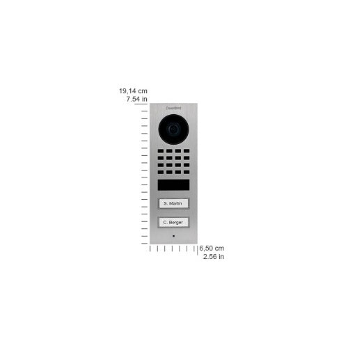 Doorbird DB-D1102V FLUSH MOUNT IP Video Intercom System, PoE on Sale