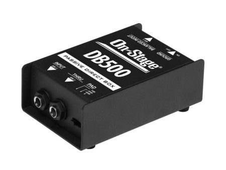 On-Stage Audio DB500 Passive Direct Box Supply