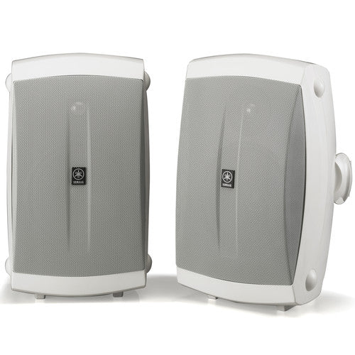 Yamaha NS-AW350 All-Weather Indoor Outdoor Speakers (White, Pair) For Sale