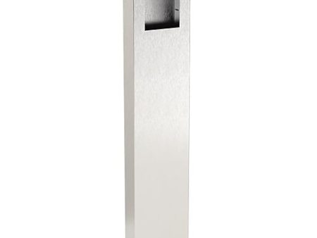 Pedestal Pro 124CAB-DOOR-01-304 Intercom Housing, 54  Stainless Steel Pedestal for DoorBird D1101KH, Surface Mount Cheap