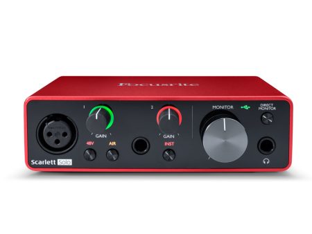 Focusrite Scarlett Solo 3rd Gen Audio Interface Fashion