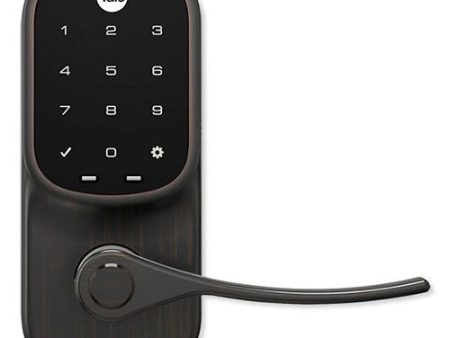 Yale YRL226-ZW2-0BP Plus Assure Lever Touchscreen Keypad Lever Lock with Z-Wave Plus, Oil Rubbed Bronze Online Hot Sale