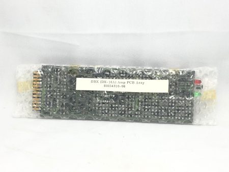 DBX (DX-16A) Amp PCB Assy 60854310-06 Online now