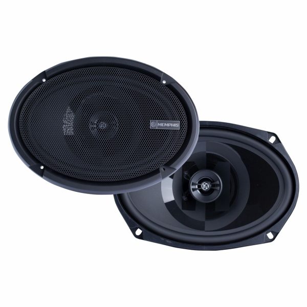 Memphis Audio PRX6902 Power Reference Series 6x9  2-Way Coaxial Speakers With Swivel Tweeters - Pair For Discount