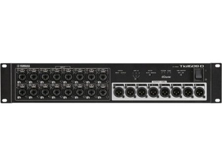 Yamaha Tio1608-D Dante Equipped I O Rack Online now