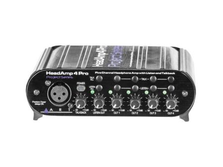 ART Headamp 4 Pro 5-Channel Headphone Amplifier Supply