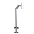 PEDESTAL 22PE1-2NIP-02-304 42  Stainless Gooseneck Pedestal - 2NIP Verso Dual Module Online