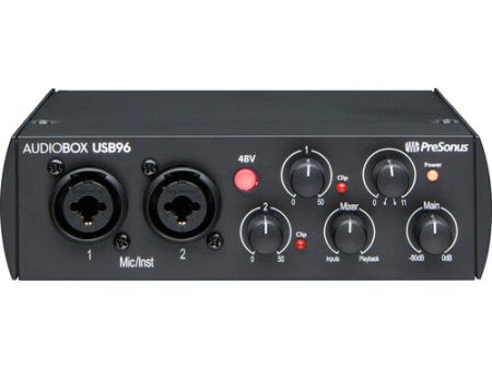 Presonus AudioBox USB 96 2x2 USB Audio Interface - Black For Cheap