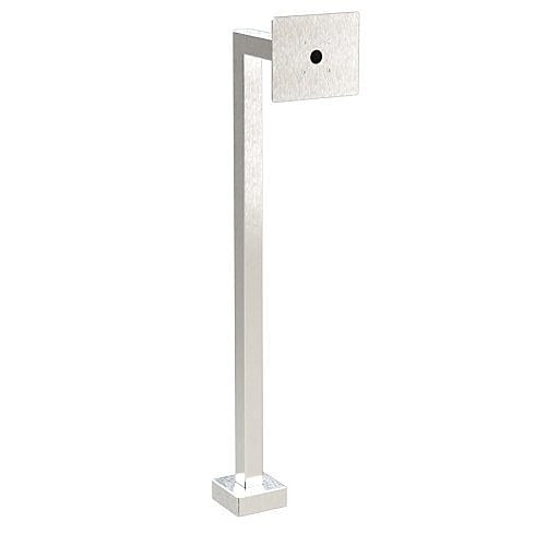 Pedestal Pro 22PE1-DOOR-01-304 45  Stainless-Steel Gooseneck Pedestal for DoorBird D1101KH Fashion