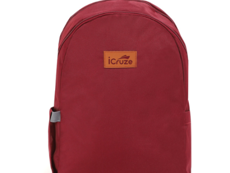 iCruze Modpack Travel Backpack (Russet Red) For Sale