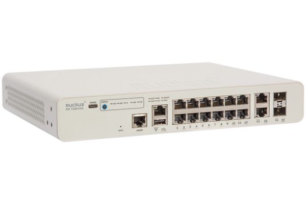 Ruckus ICX7150-C12P-ES ICX 7150 E-Series Compact Switch - Entry-Level Access Compact 12 Ports 1G PoE Switch Online now