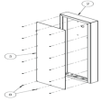 PEDESTAL 164TOW-XLG-001-304 54  Stainless Pedestal - LittleBird GateHawk 12  Online