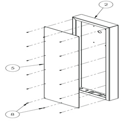 PEDESTAL 164TOW-XLG-001-304 54  Stainless Pedestal - LittleBird GateHawk 12  Online