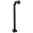 PEDESTAL PRO 42-9C-ALUM-BLK 42  Aluminum Gooseneck Pedestal Cheap