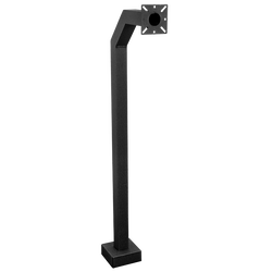 PEDESTAL PRO 42-9C-ALUM-BLK 42  Aluminum Gooseneck Pedestal Cheap